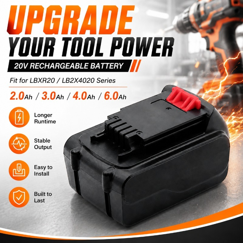 Литий-ионный аккумулятор 20В M – обзор и цена Black+Decker Tool 20V Max