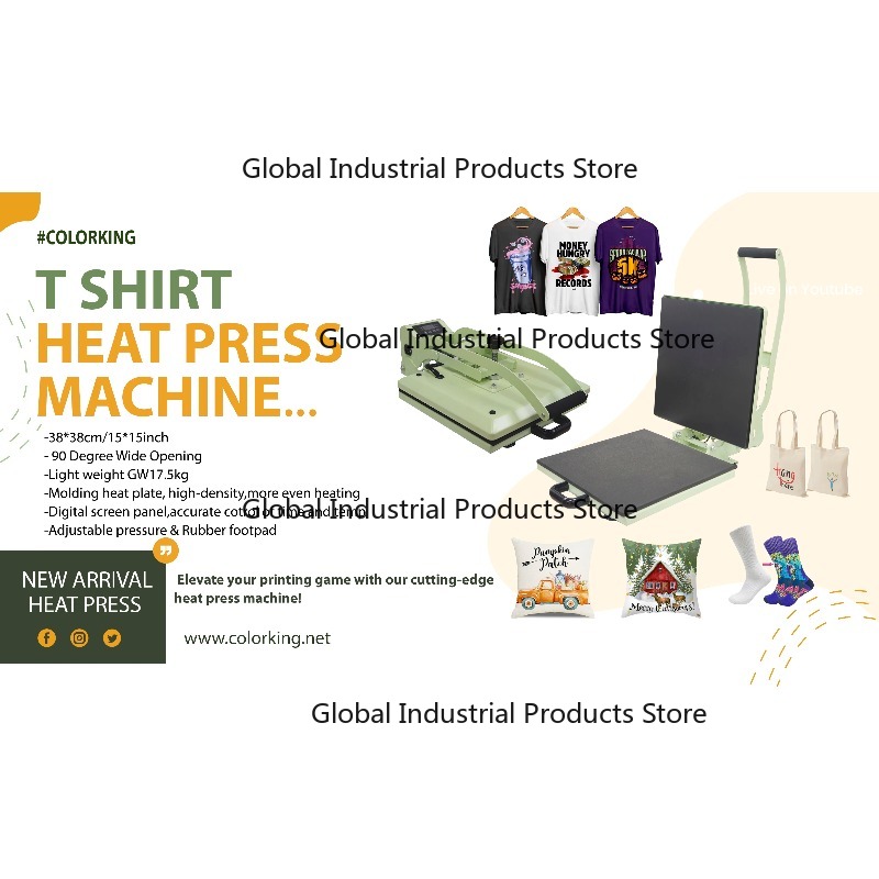 Термопресс 38x38 см с широким  – обзор и цена Commercial Uv Printing Machine