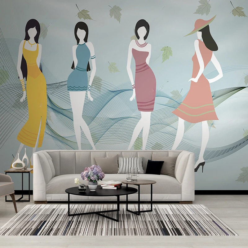 Фреска на заказ, современные с – обзор и цена Commercial Wallpaper Printing
