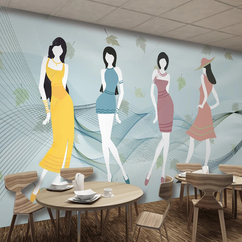Фреска на заказ, современные с – обзор и цена Commercial Wallpaper Printing