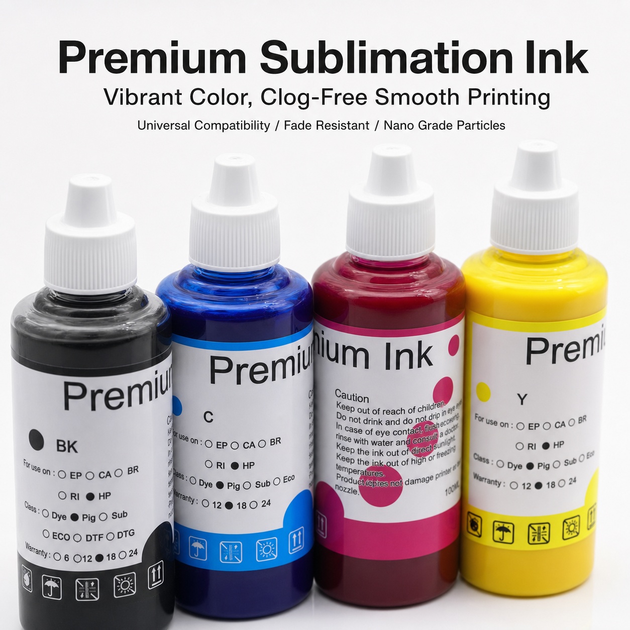 Сублимационные чернила с покры – обзор и цена Sublimation Ink 100Ml