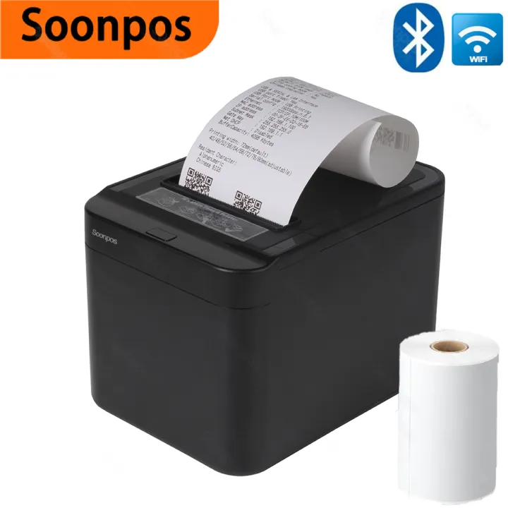 Термопринтер чеков Soonpos 80  – обзор и цена Commercial Wallpaper Printing