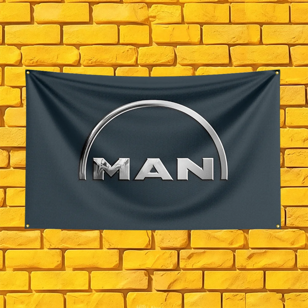 Немецкий флаг для грузовых авт – обзор и цена Commercial Wall Printing
